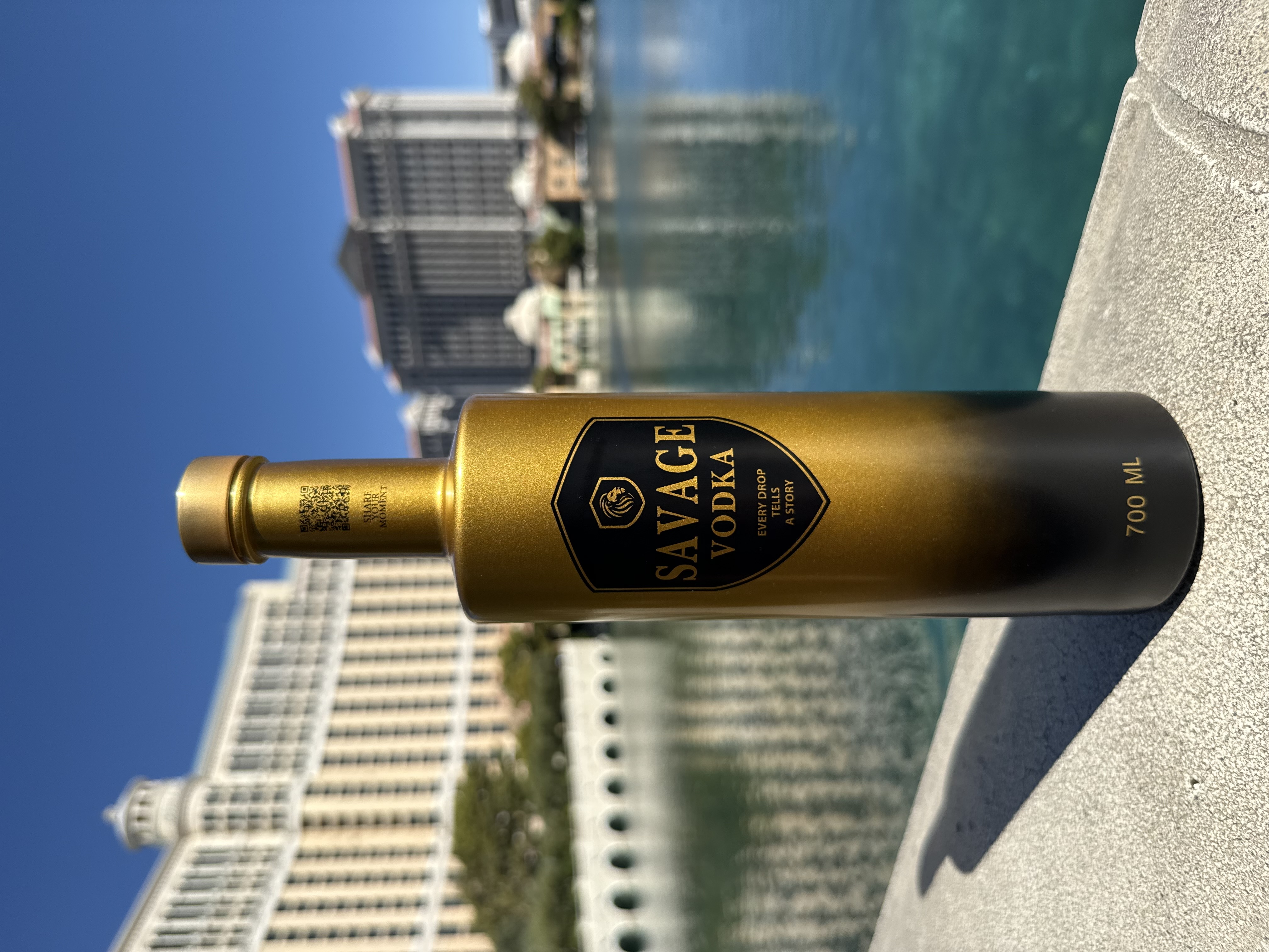 Vodka Flasche